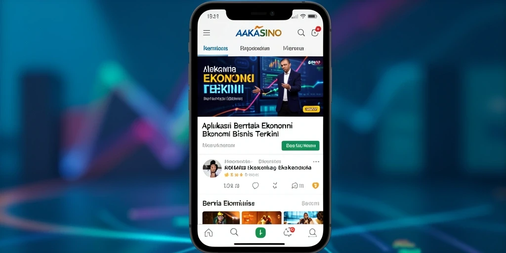 Antarmuka AAKASINO menampilkan berita ekonomi terbaru dan analisis pasar.