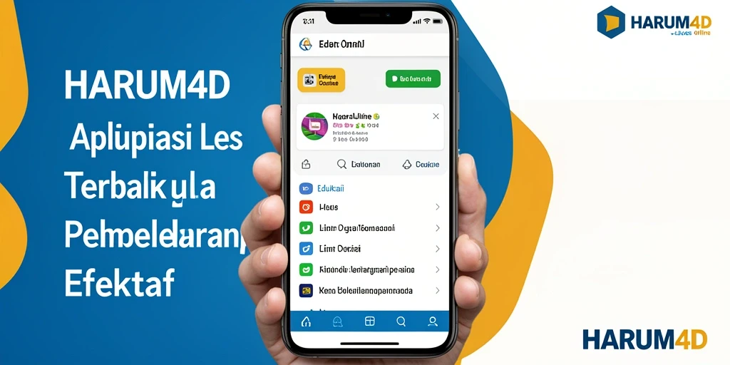 Antarmuka aplikasi HARUM4D yang interaktif dan mudah digunakan.