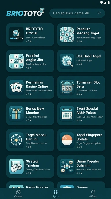 Pusat Akses Aplikasi Populer di briototo—Temukan dan Uji Coba